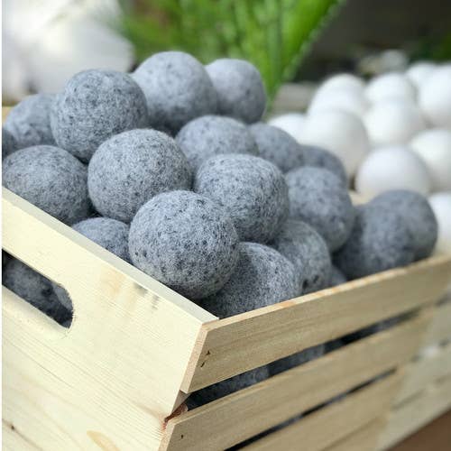 Wool dryer ball bulk single
