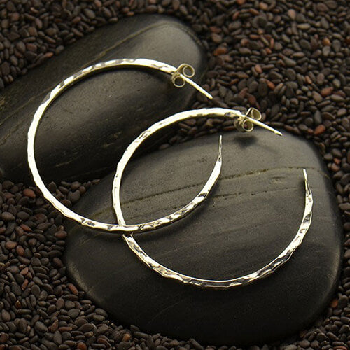 Hammered Earrings
