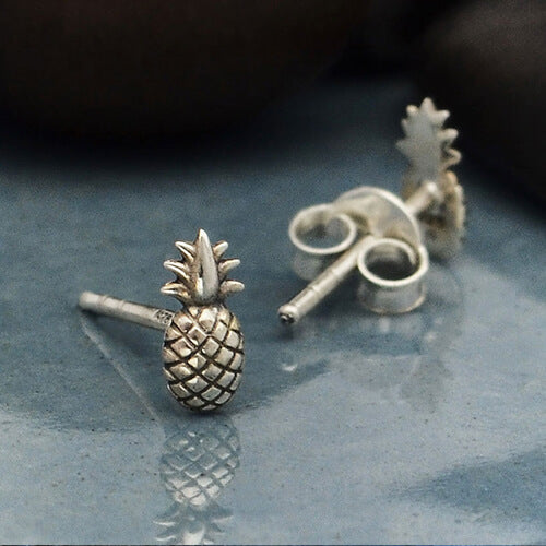 Pineapple Tropical Theme Earrings